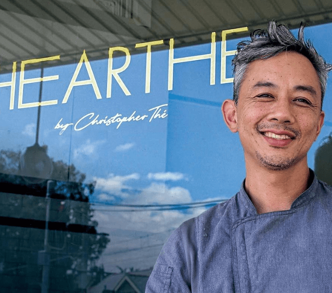 Christopher Thé's new pastry shop Hearthe